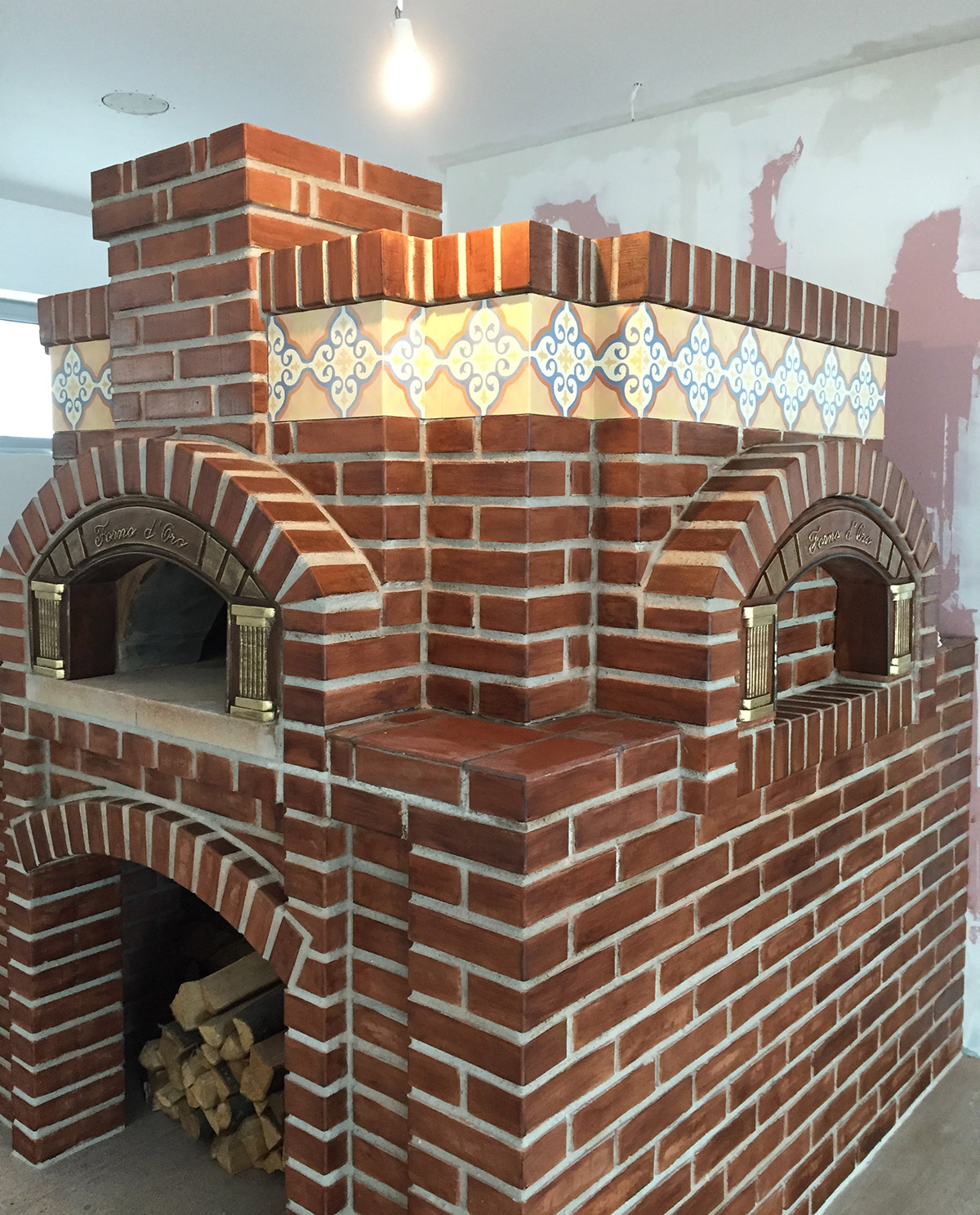 Portofoliu lucrari realizate Cuptoare pe lemn